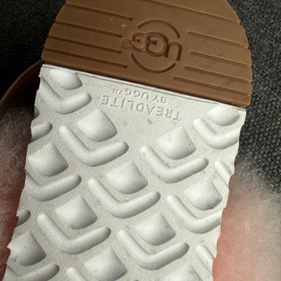 UGG Women's Holly Sunset Fluffy Sandals Size 8.5 - Picture 10 of 16